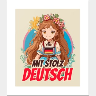 Mit Stolz deutsch Posters and Art